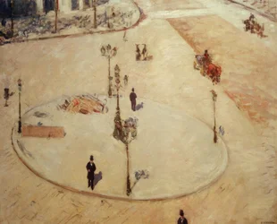 Un réfuge, boulevard Haussmann